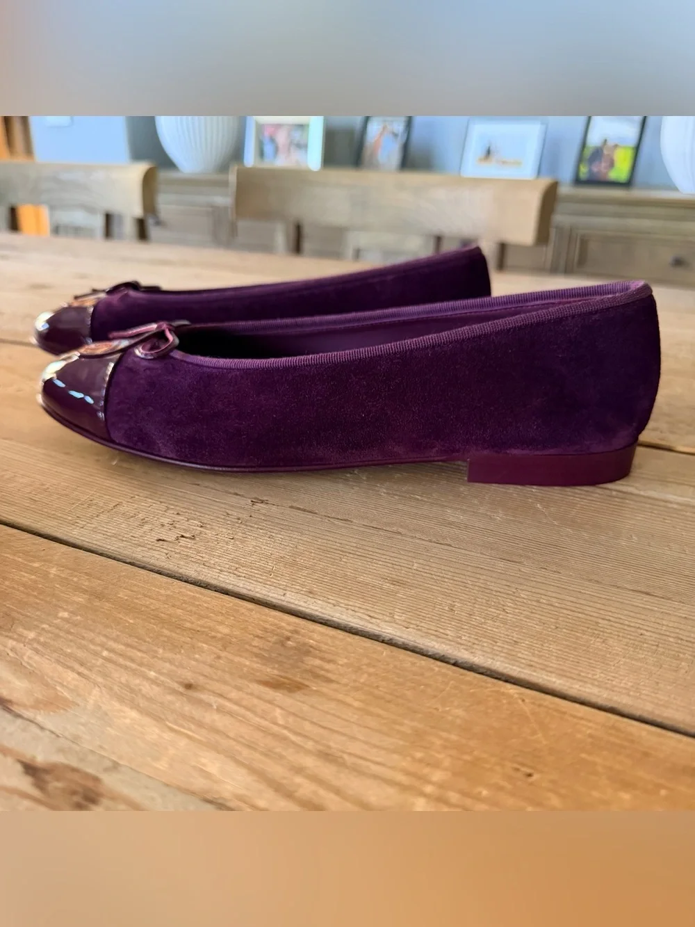 CHANEL Ballet Flats Burgundy 2026